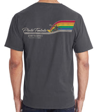 Plastic Fantastic Retro Rainbow T-Shirt