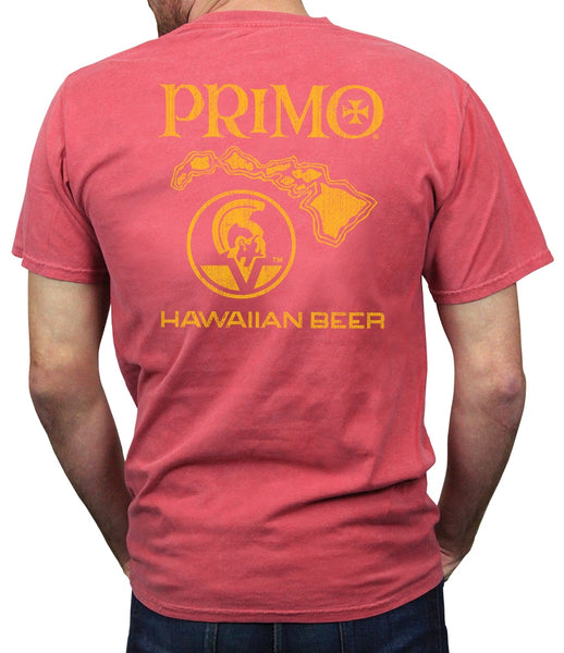 Primo Beer Vintage Red T-Shirt – Malibu Shirts Primo Beer Vintage Red T-Shirt – Malibu Shirts