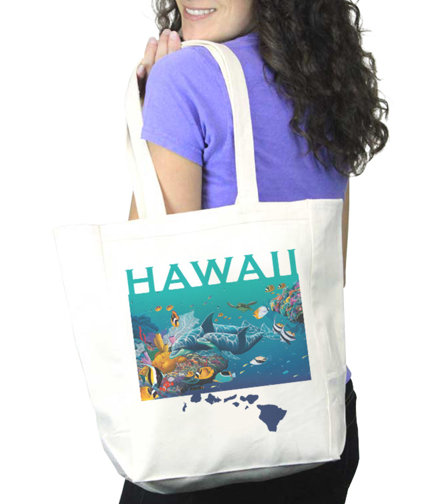 Rainbow Sea Tote