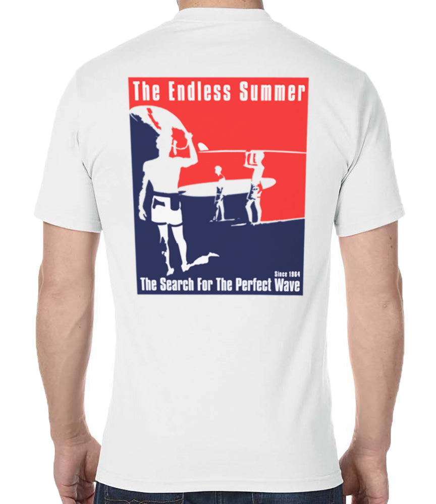 Endless Summer Red, White, and Blue Poster T-Shirt