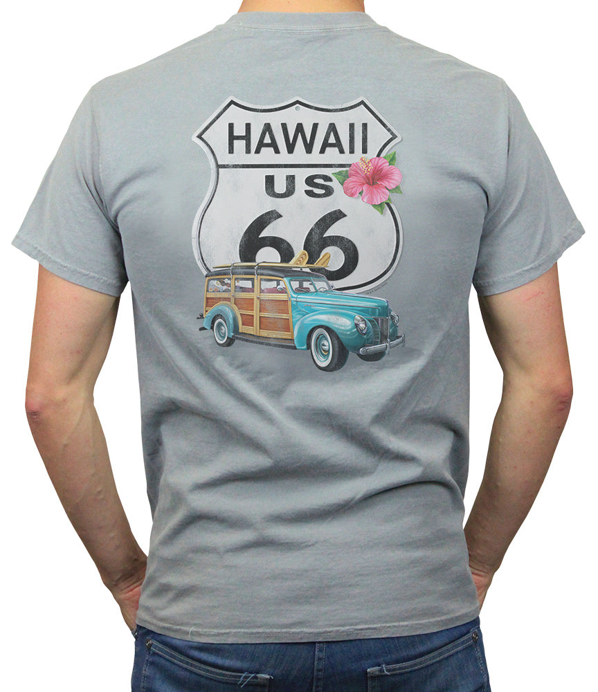 Route 66 Hawaii Retro T-Shirt