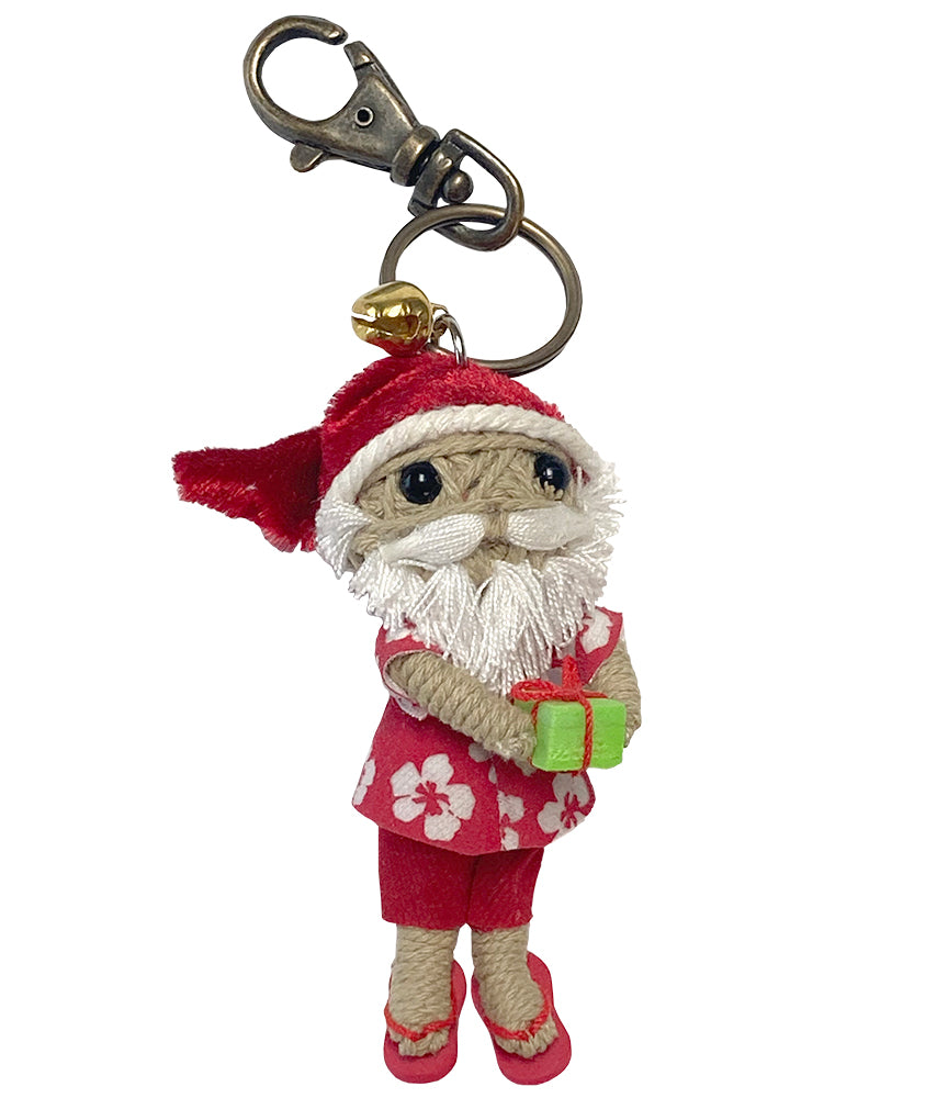 Santa Kanakaloka String Doll Keychain