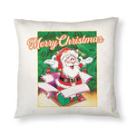 Santa in the Box Pillow case