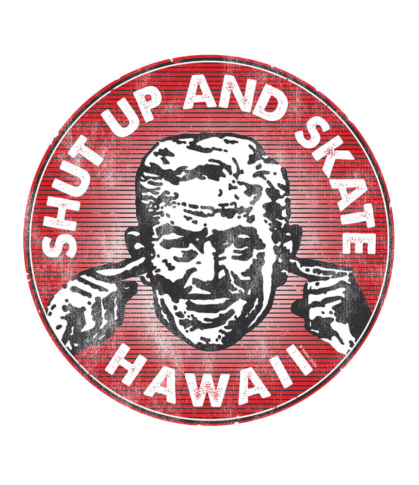 Shut Up & Skate Hawaii Men's T-Shirt