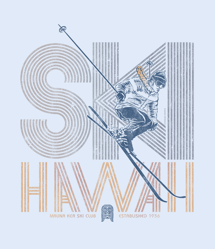 Ski Hawaii 1972 Boyfriend T-Shirt