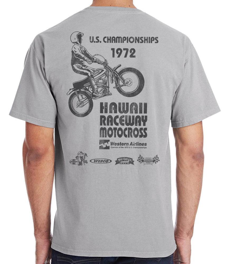 Steen Hawaii Raceway Motocross 1972 T-Shirt