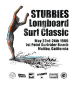 Stubbies Malibu Longboard Classic T-Shirt