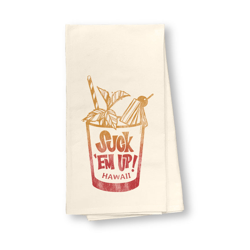 Suck Em Up Dish Towel