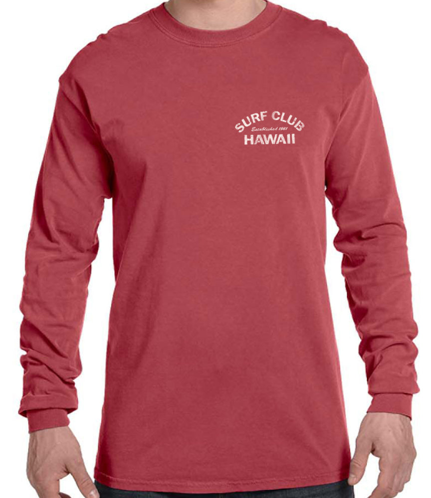 Surf Club Hawaii Men's Long Sleeve (Unisex)