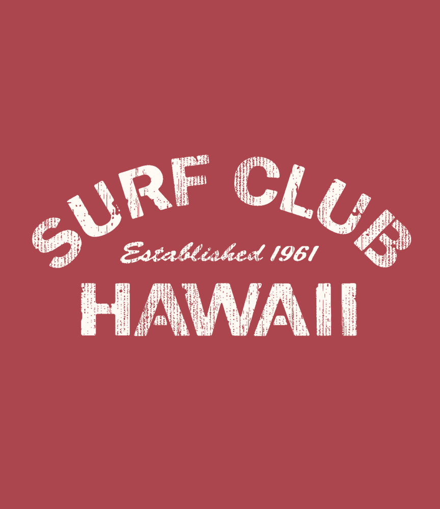 Surf Club Hawaii Men's Long Sleeve (Unisex)