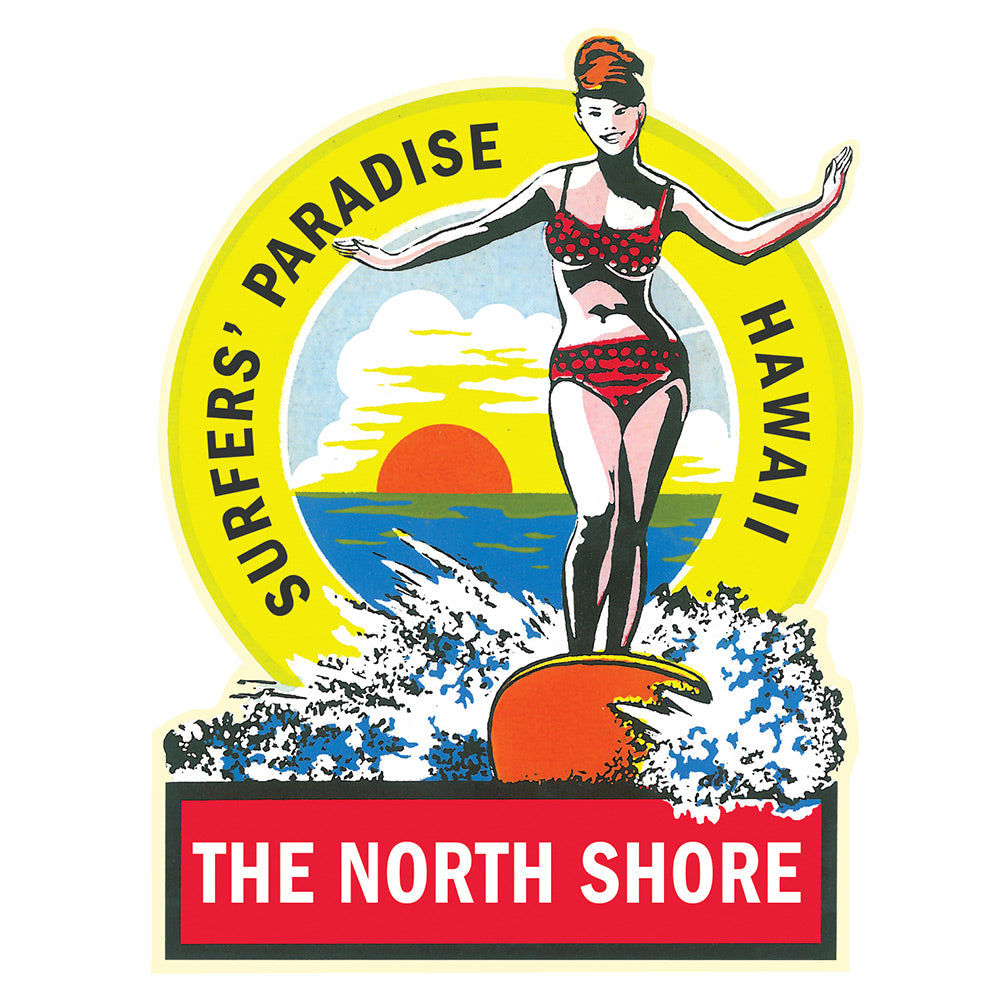 Surfer's Paradise Sticker