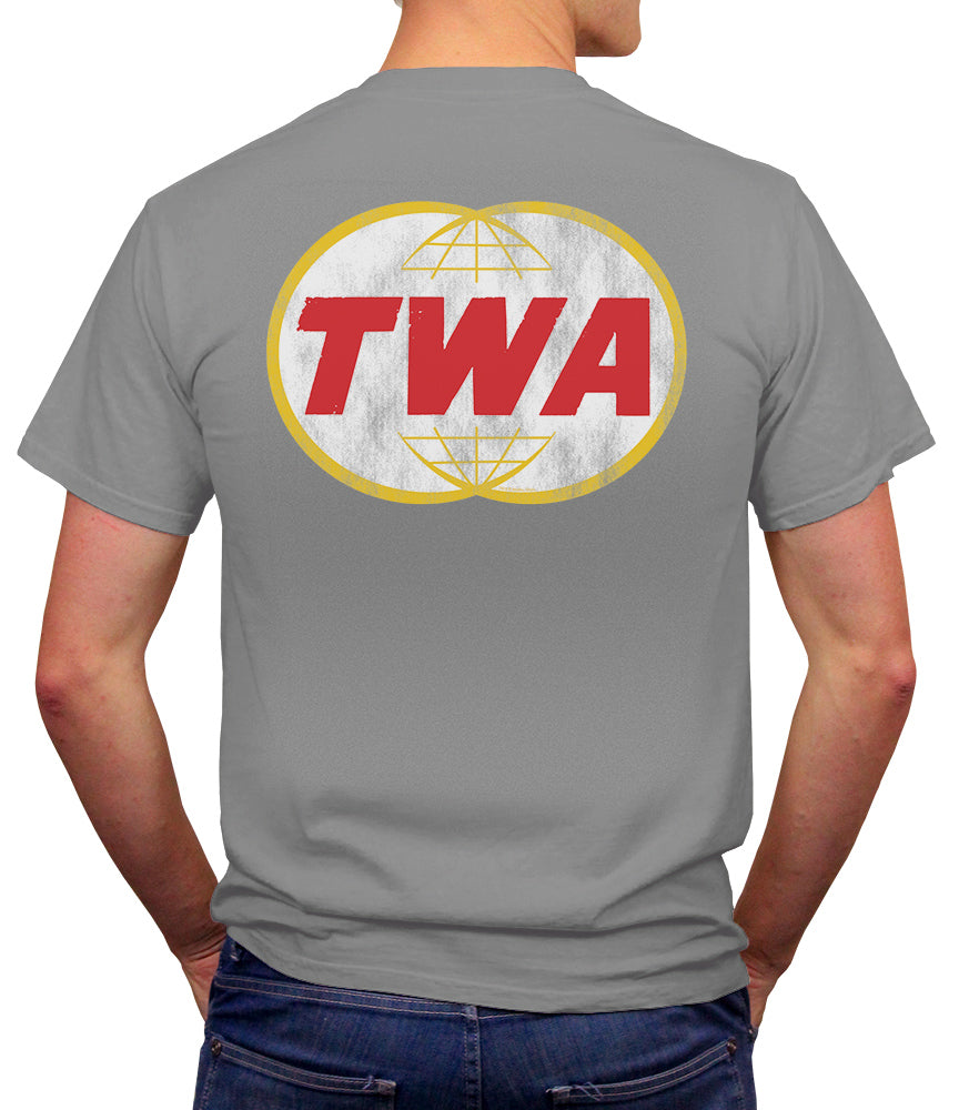 TWA Retro Rings Logo T-Shirt