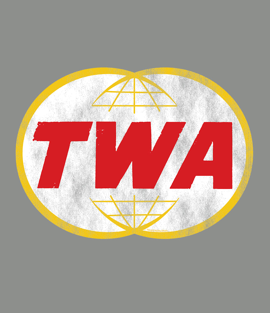 Twa Sticker TWA – Celebrating the Golden Age of Air Travel – Malibu Shirts