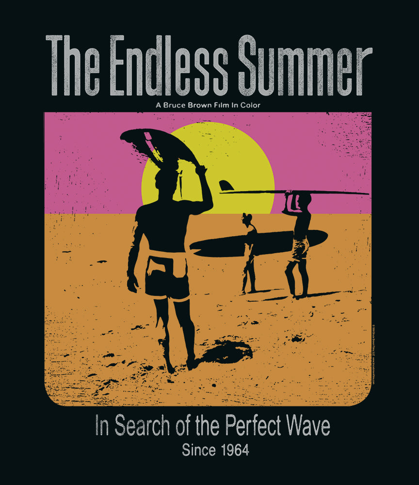 The Endless Summer Black T-Shirt