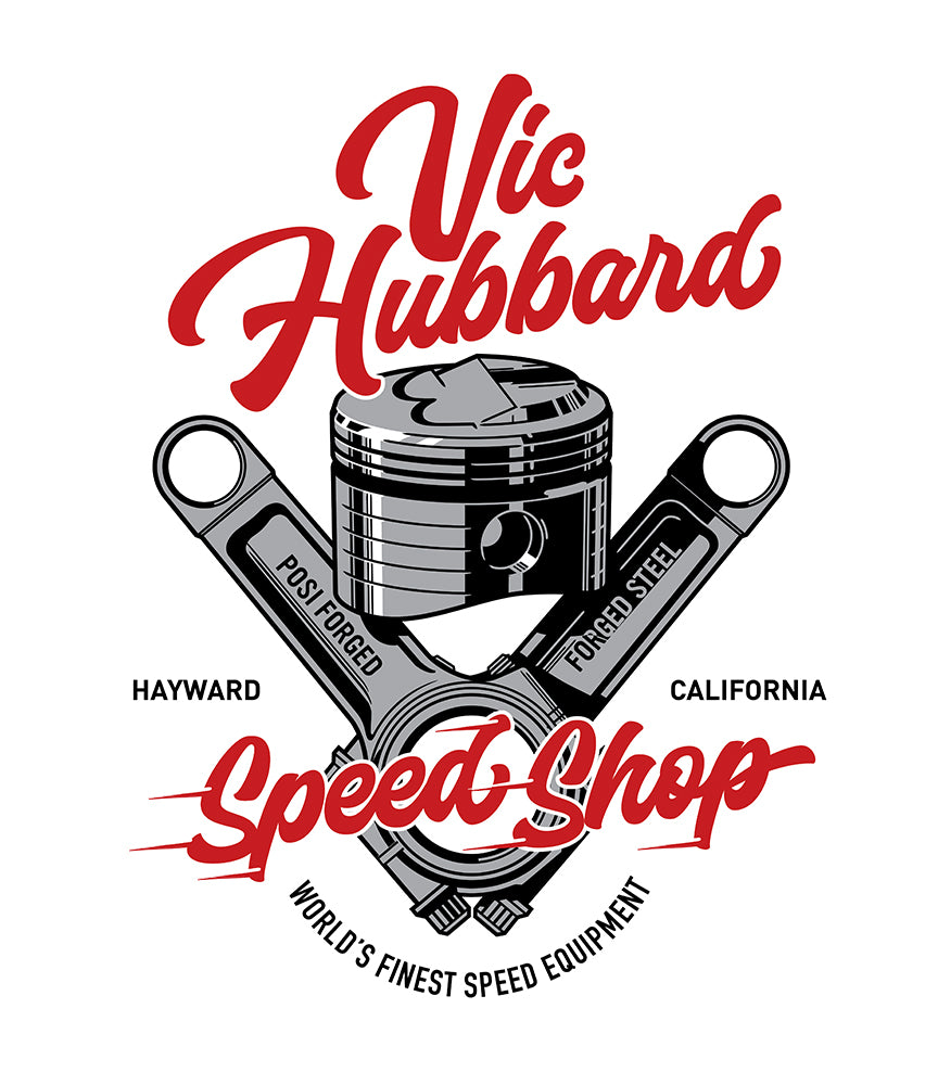 Vic Hubbard Speed Shop T-Shirt