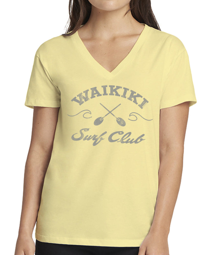 Waikiki Surf Club V-Neck T-Shirt