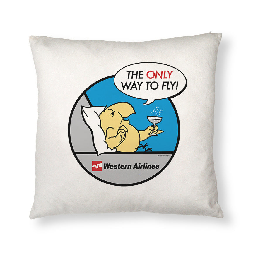 Western Wally Bubbles Throw Pillow Cover