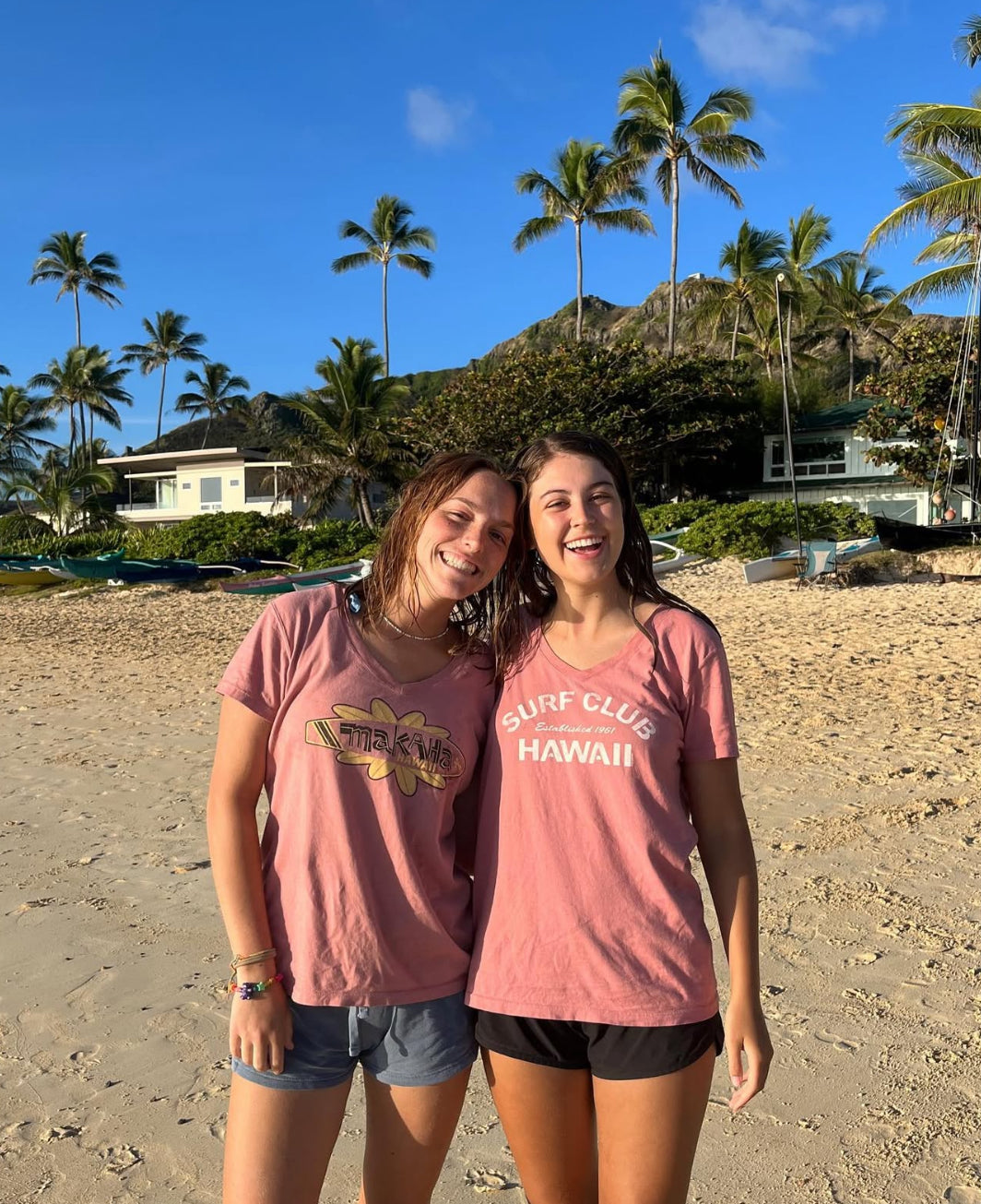 Surf Club Hawaii V-Neck T-Shirt