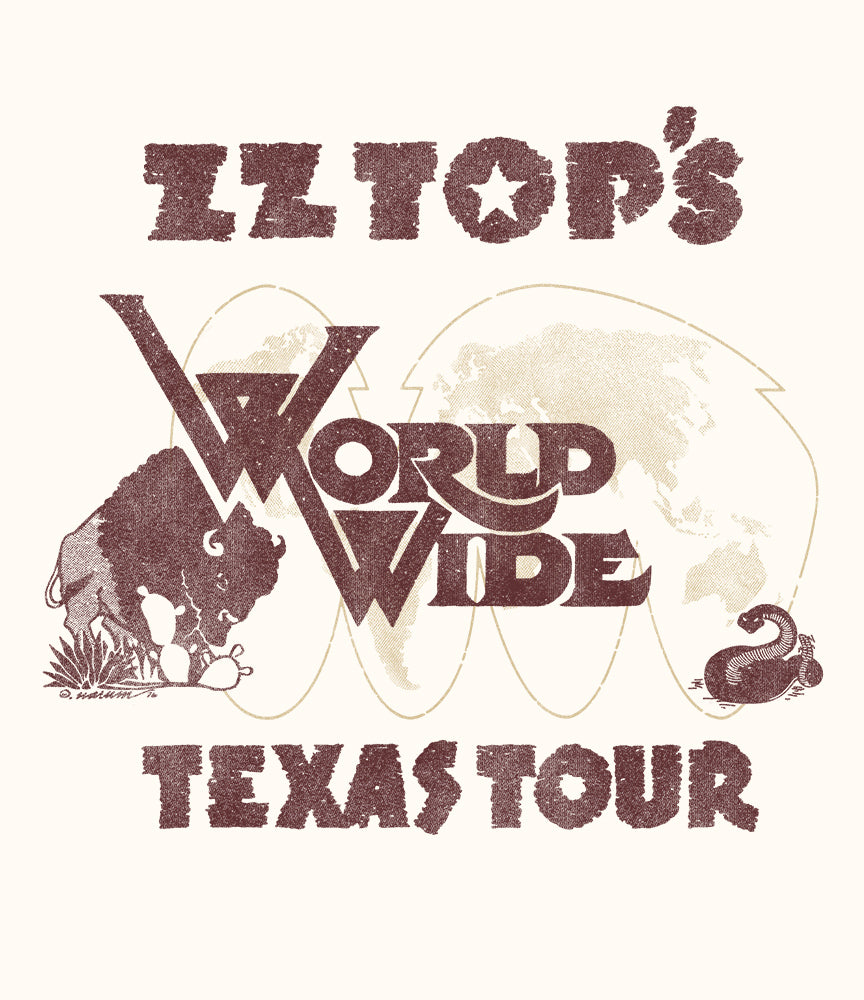 ZZ Top World Wide Texas Tour 1977