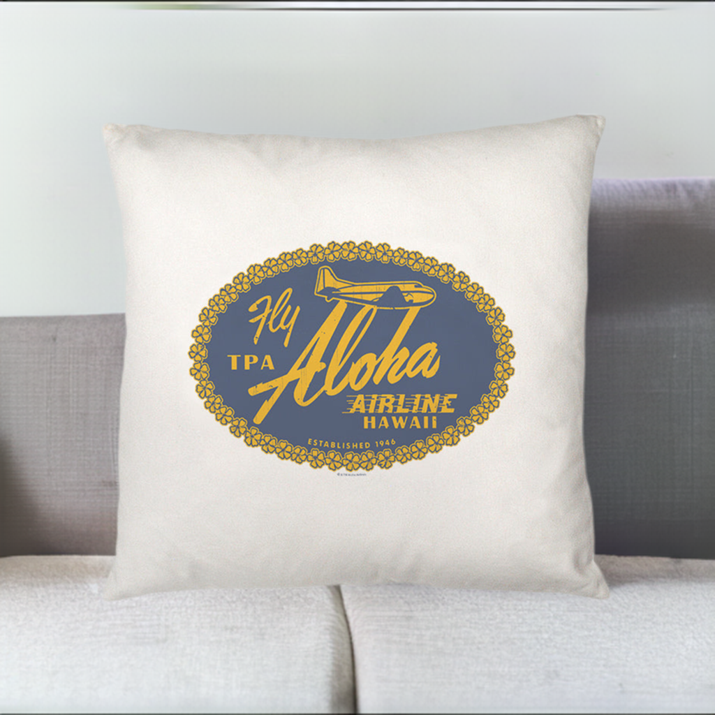 Aloha Airline TPA Pillow Case